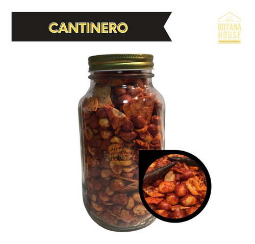 6 Frascos De Cacahuates Para Regalo Varios Sabores - Bothou