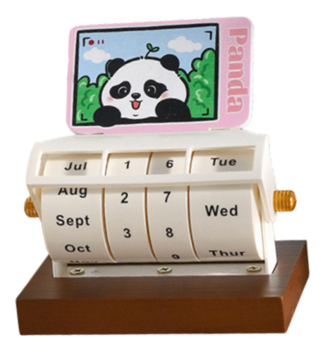 Calendario Rotatorio Para Escritorio, Calendario De Rosa