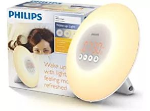 Philips Wake-up Light Alarm Clock With Sunrise Simulation,