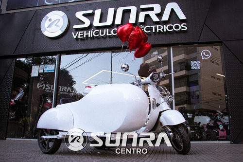 Imagen 3 de 21 de Moto Electrica Vintage + Sidecar / Unico En Sunra Centro / A