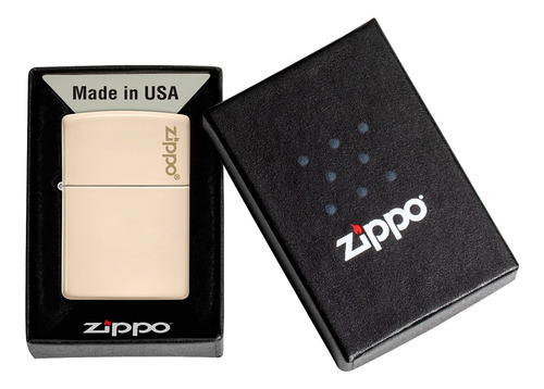 Imagen 4 de 10 de Encendedor Zippo Lighter Classic Flat Sand Zippo Logo