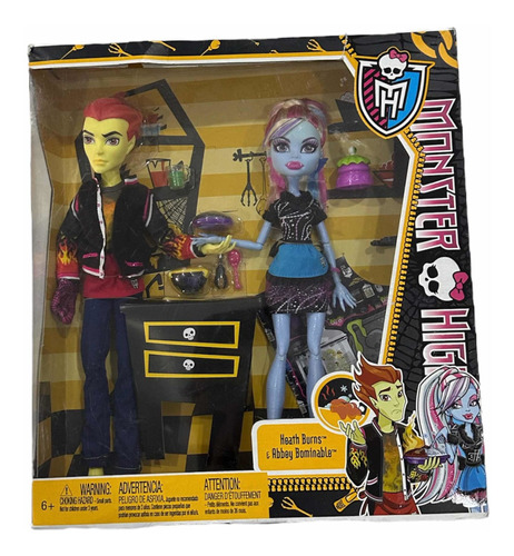 Abbey Bominable Y Heath Burns Monster High Mattel Original