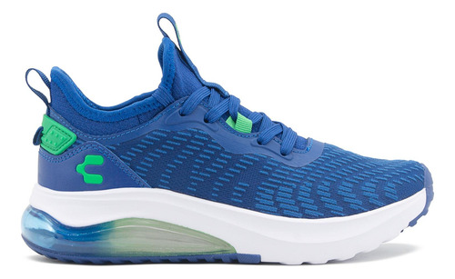 Tenis Para Caballero Charly Walking Relax Azul/lim 22-29