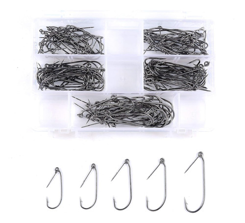 Twister Worm Keeper Softbait Hook Kit Con Caja De Aparejos D