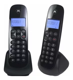Telefone Sem Fio Motorola Moto700-mdr-2com 1 Ramal Preto