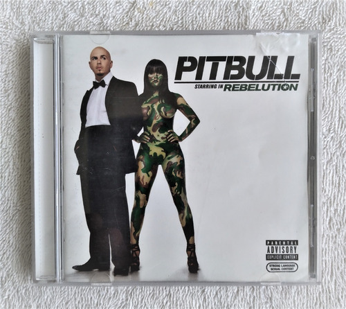 Pitbull Cd Starring In Rebelution (Usado)