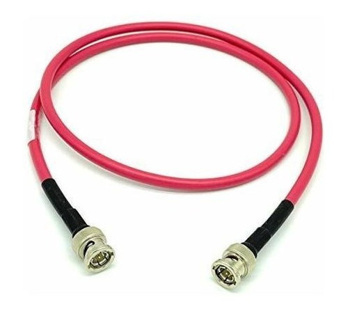 Av-cables 3g/6g Hd Sdi Bnc Rg59 Cable Belden 1505a - Rojo (6