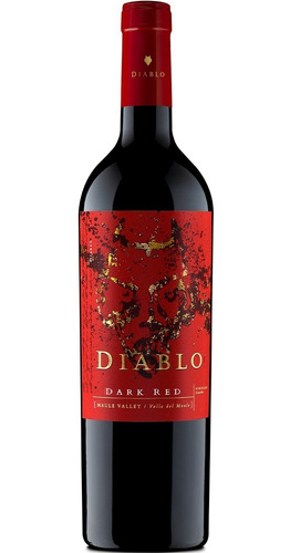 Pack 6x Vino Diablo Dark Red Ensamblaje Concha Y Toro