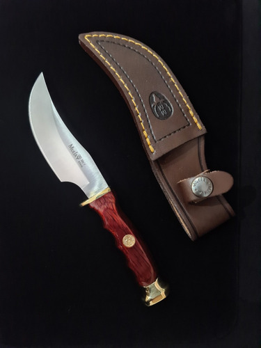 Imagen 3 de 7 de Cuchillo Dp 100mm Dorado C/funda Marca Muela