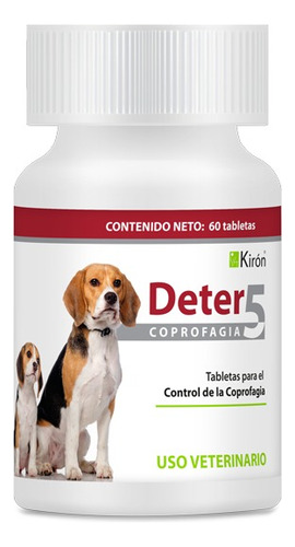 Deter 5 Coprofagia 60 Tabs Para Perro Kirón