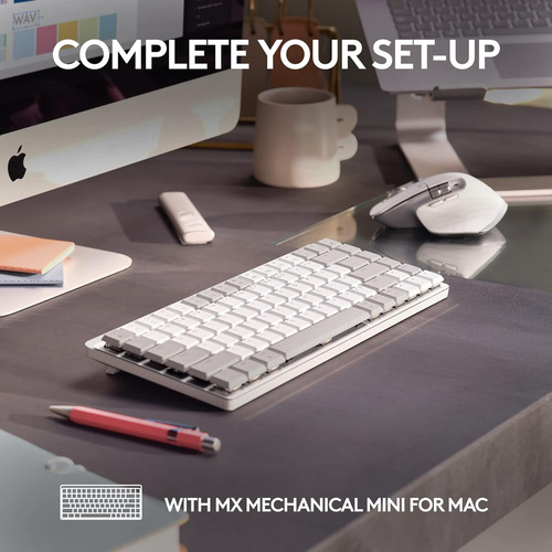 Mouse Logitech Mx Master 3s, Inalámbrico, Bt, Ergo, 8k Dpi