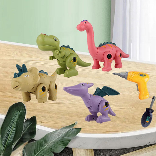 Desmontar Juguetes De Dinosaurios Con Herramientas 7 Pcs
