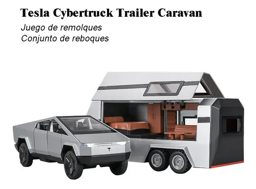 Qetupa Modelo Cybertruck: Camiones de juguete de metal fundido a presión 1/32 con luces y sonidos, mini vehículos de juguete para niños, a partir de 3 años (plateado), MAStrucks-2 Qetupa Modelo Cybertruck: Camiones de juguete de metal fundido a presión 1/32 con luces y sonidos, mini vehículos de juguete para niños, a partir de 3 años (plateado), MAStrucks-2
