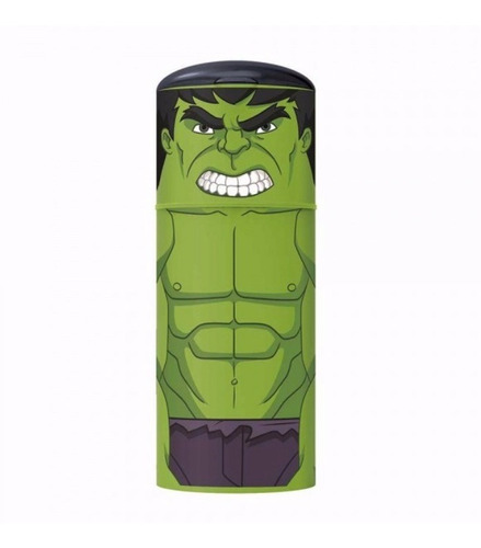 Vaso Infantil Increíble Hulk Vengadores Con Sorbete Y Tapa 