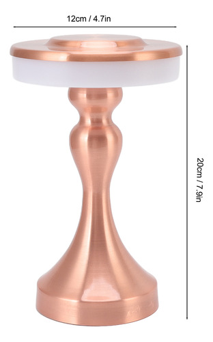 Mesa Led Portátil Táctil Con Temperatura De 3 Colores