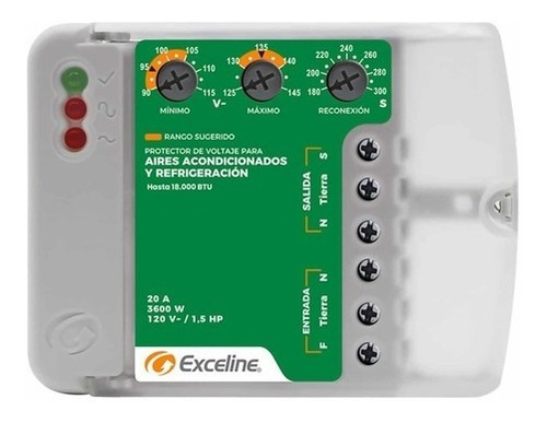 Protector Para Aire Acondicionado Exceline 110v