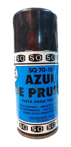 Spray Azul De Prusia 354 Ml Sq Tinta Para Trazar