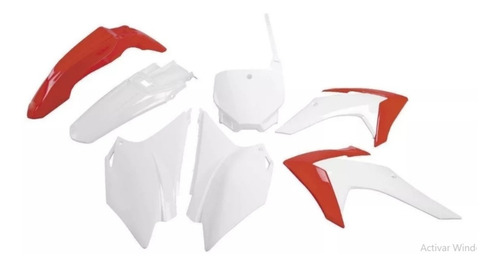 Kit Plasticos Cachas Ufo Honda Crf 230 2015 2018 Riderpro