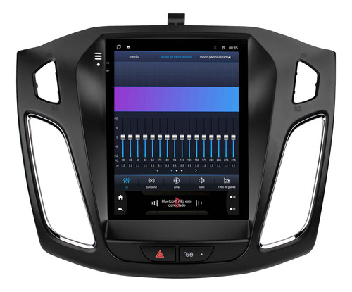 Multimídia Tesla Soaudio S8 Line Focus 2014/2019 4+64gb 9.7p