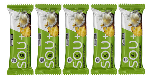 Cremosa Cocada De Coco Com Abacaxi Zero Açúcar Sou+ 1 Und