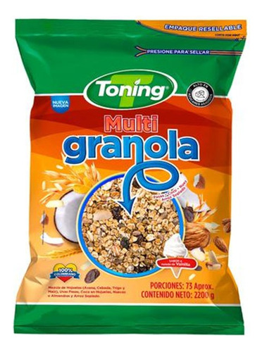 Cereal Multigranola Toning 2.2k