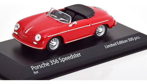 Porsche 356 Speedster 1960 Minichamps Limited 500 Pcs 1/43