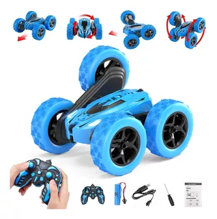 Carro Control Remoto Recargable Rotación 360° Niños Regalo