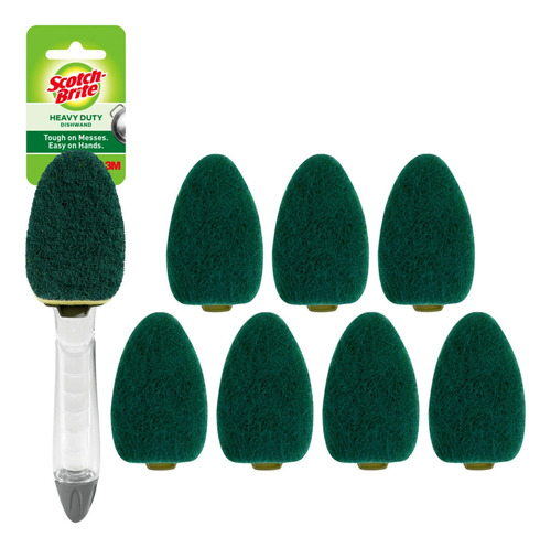 Scotch-brite Heavy Duty Dishwand Kit, Includes 1 Wand &
