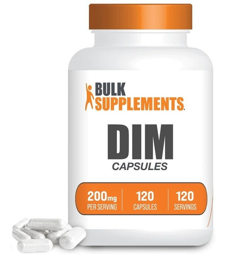 Bulk Supplements | Dim | 200mg | 120 Capsules