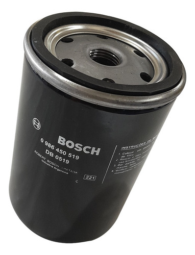 Filtro Bosch Combustible Blindado Gas-oil 0986450519 Db0519