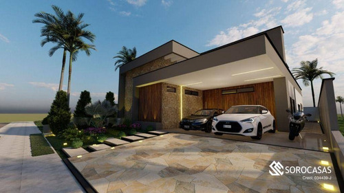 Imagem 1 de 7 de Casa Com 3 Dormitórios À Venda, 223 M² Por R$ 1.700.000,00 - Alphaville Nova Esplanada 3 - Votorantim/sp - Ca1911