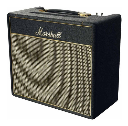 Amplificador Marshall Sv20c Studio Combo Valvular 20w Uk Color Negro Con detalles en Dorado