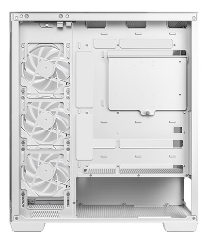 Case Deepcool Cg530 4f Wh, V/templado Argb Color Blanco