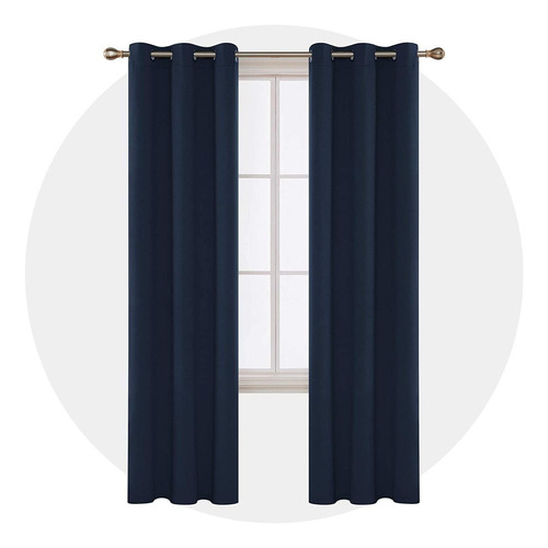 Cortinas Opacas Con Aislamiento Térmico Para Sala De E...