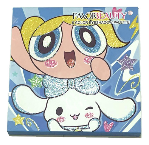Paquete De Maquillaje Burbuja & Cinnamoroll Mujer Bella