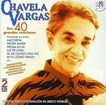 Vargas Chavela Sus Cuarenta Grandes Canciones Import  Cd X 2