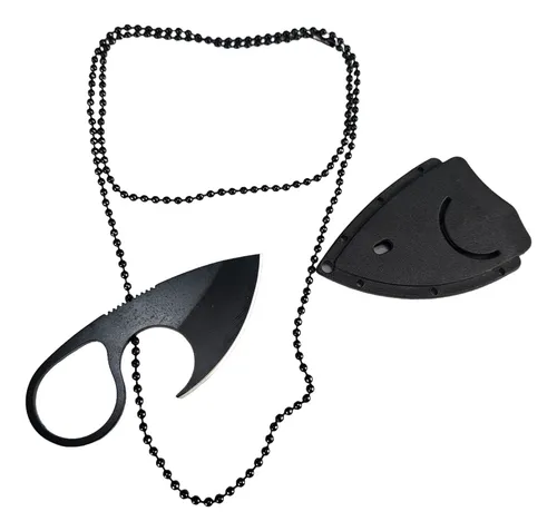 comprar Mini Faca Push T Dagger Fulltang Com Conrrente Lâmina Gancho