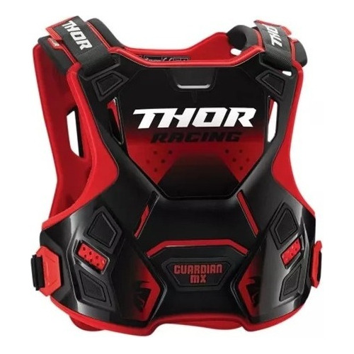 Colete Proteção Thor Guardian Mx Vermelho Tam Md/LG 