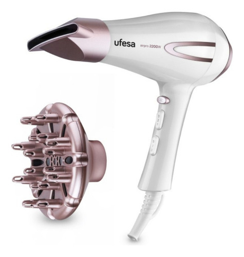 Secador De Pelo Ufesa Sc8400 Airpro 2200w 2 Años Garantia