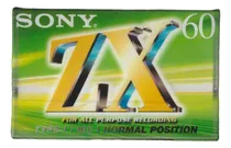 Comprar Fita Cassete Sony Zx 60 Min. Lacrada An 1