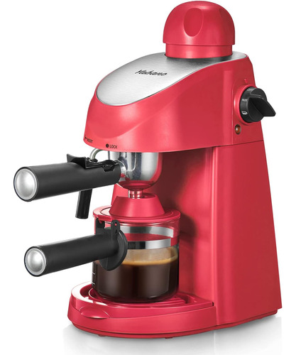 Máquina De Café Espresso Yabano Cm6816, Rojo, 1000 W