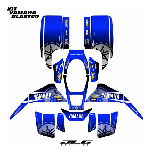 Kit Calcos Yamaha Blaster