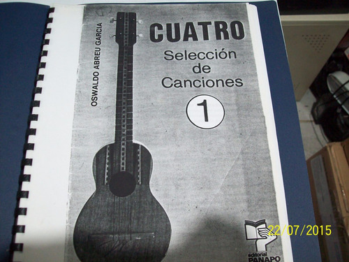 Libro:cuatro Selecciones De Canciones-oswaldo Abreu Garcia