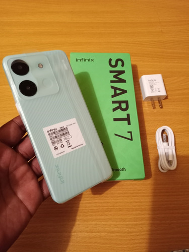 Smart 7 64gb, 7gb De Ram Azul Con Su Caja