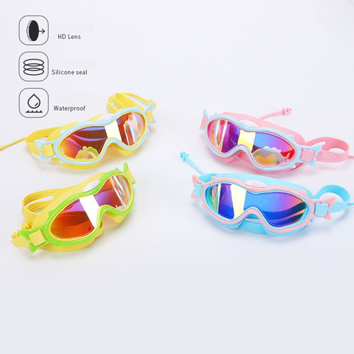 Gafas De Natación Para Niños Macaroon Anti Flog Clear Goggle