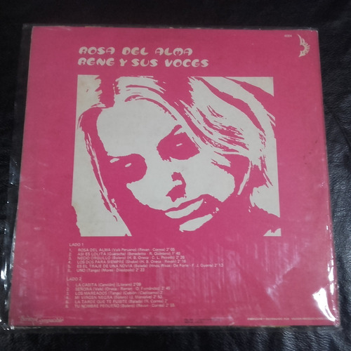 Rene Y Sus Voces - Rosa Del Alma (1975)