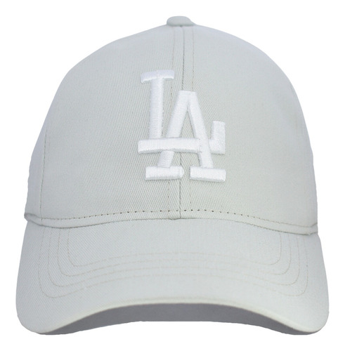 Gorra La Los Angeles Dodgers Beige Logo 3d