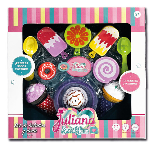 Set De Helados Y Dona Sweet Home Juliana