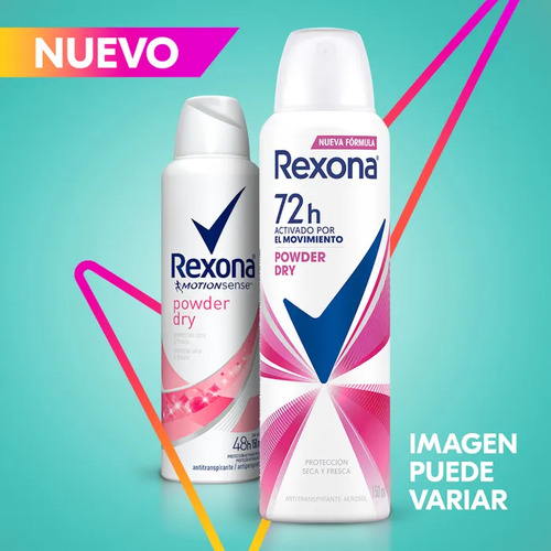 Antitranspirante En Spray Rexona Powder Dry 150 ml