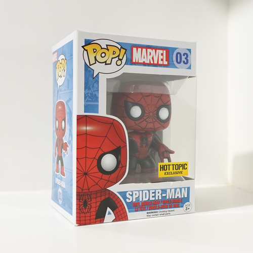 Funko Pop! Marvel Clasico - Spider-man 03 Hot Topic (Usado)